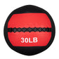 30lb Unstable Balance Training Rehabilitation Gravity Ball Fitness Soft Medicine Ball Red