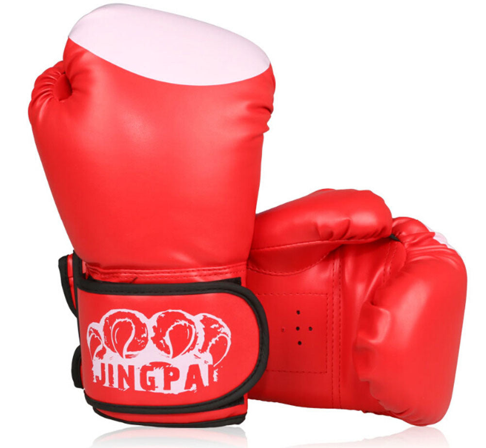 Fashion Adult Boxing Martial Arts Training Gloves RED, 10 Ounce