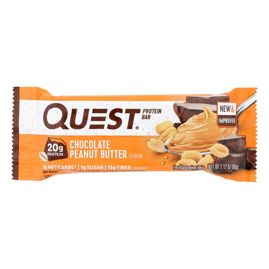 Quest Bar - Chocolate Peanut Butter - 2.12 oz - case of 12