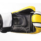 Fashion Boxing Martial Arts Training Gloves YELLOW WHITE, 8 Ounce