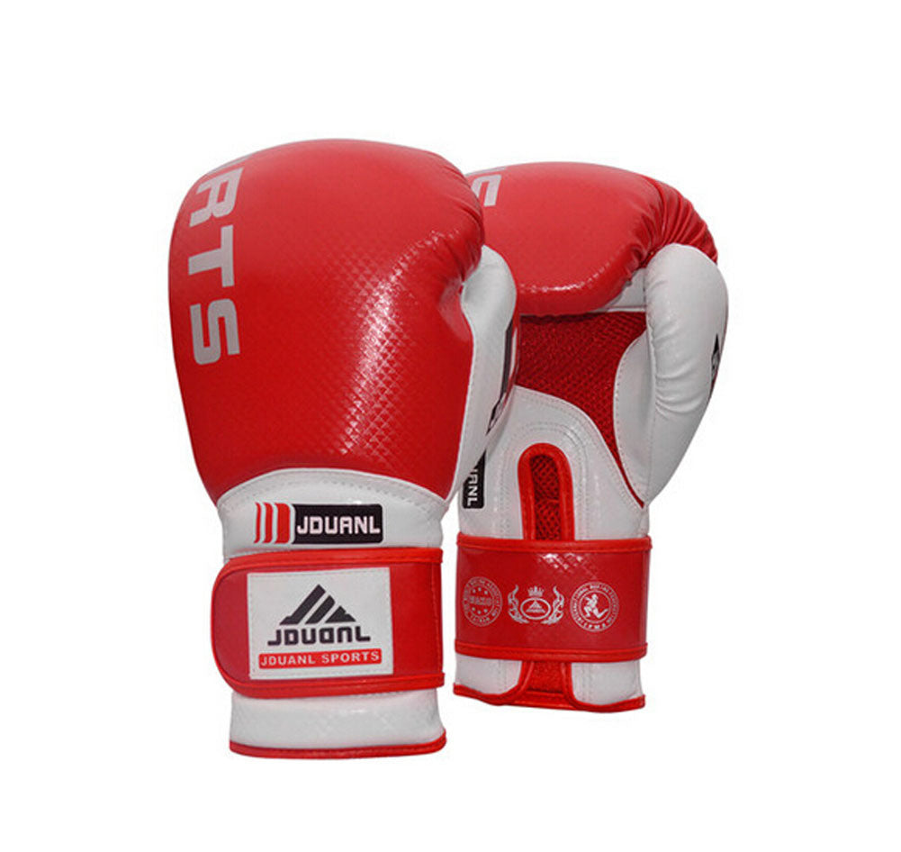 Professional Men Women Boxing Martial Arts Training Gloves RED, 10 Ounce