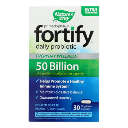 Nature's Way 50 Billion Probiotic Supplement - 1 Each - 30 VCAP