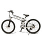 SAMEBIKE Folding Electric Bicycle for Adults 48V 10AH Electric Commuting Bicycle and 21 Speed Electric Mountain Bike Off Road (26" Magnesium Alloy Rim, 350W)  YJ