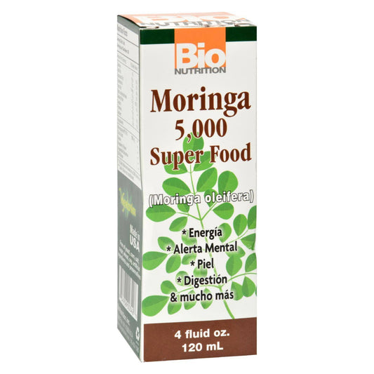 Bio Nutrition - Moringa Super Food - 5000 mg - 4 fl oz