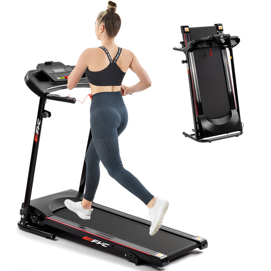 FYC Folding Treadmills for Home with Bluetooth and Incline, Portable Running Machine  Treadmills Foldable for Exercise Home Gym Fitness Walking Jogging