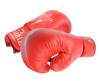 Comfortable Adult Boxing Martial Arts Training Gloves RED, 10 Ounce