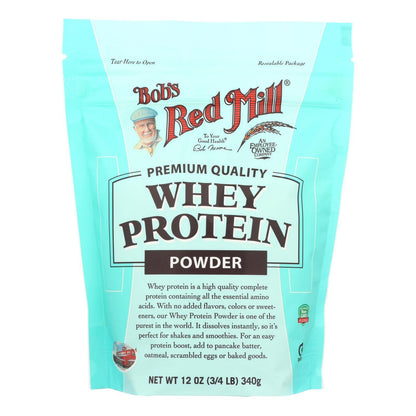 Bob's Red Mill - Whey Protein Powder - 12 oz - Case of 4