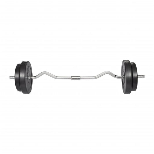66.1 lb Curl Bar with Weights