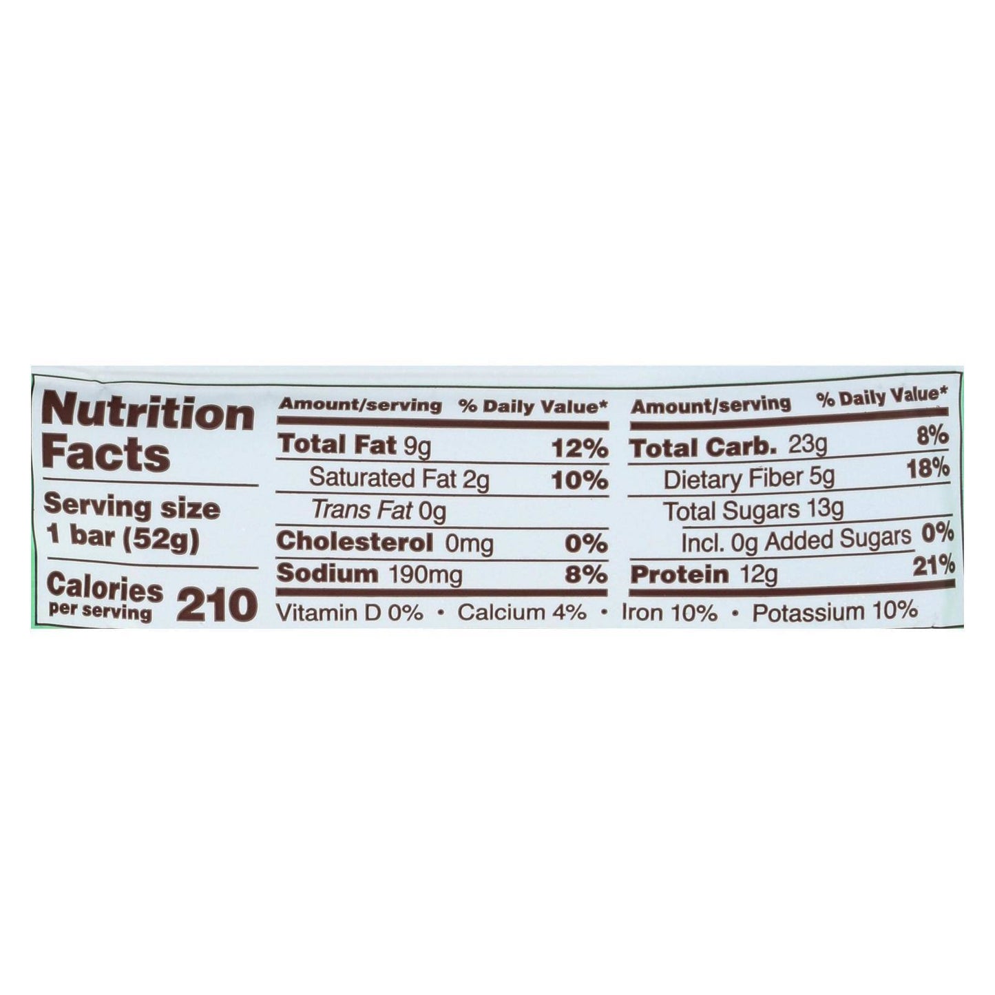 RxBar - Protein Bar - Mint Chocolate - Case of 12 - 1.83 oz.